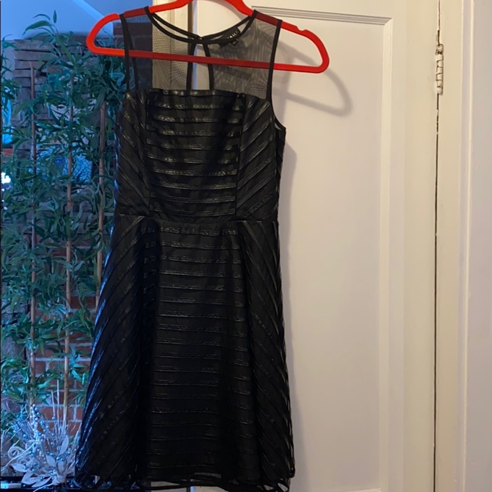 Edgy yet feminine party dress